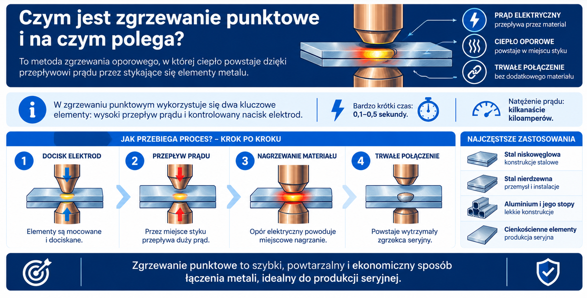Czym jest zgrzewanie punktowe?