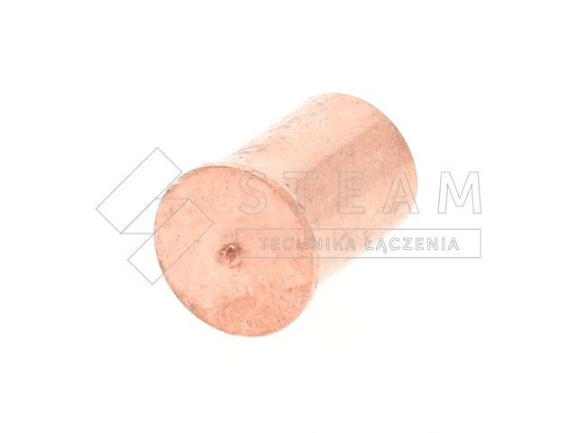 Trzpień typ IS - z gwintem wewnętrznym - stal miedziowana - obrazek 2