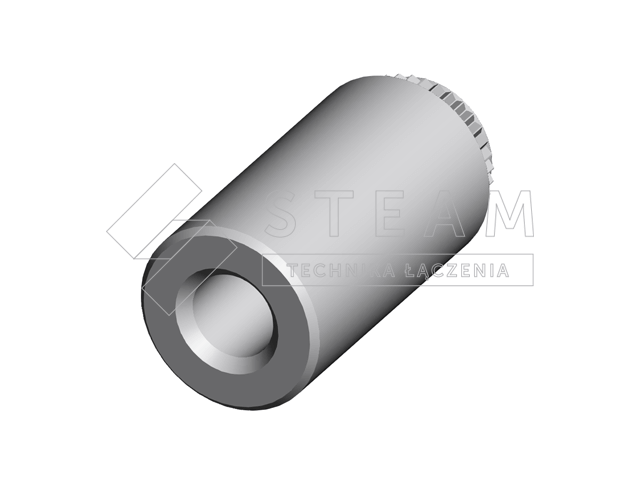 Tulejki wciskane z gwintem i bez gwintu T-KFSE - obrazek 2