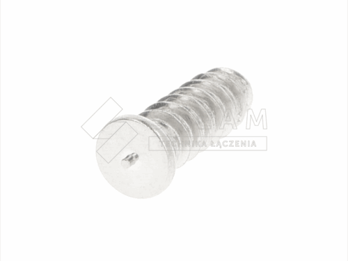 Trzpień z gwintem grubym typ FIR TREE – aluminium