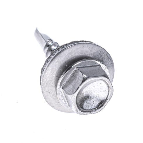 DIN 7504 K - Blachowkręty samowiercące - Forma K - z łbem sześciokątnym i kołnierzem - z uszczelką EPDM - obrazek 2