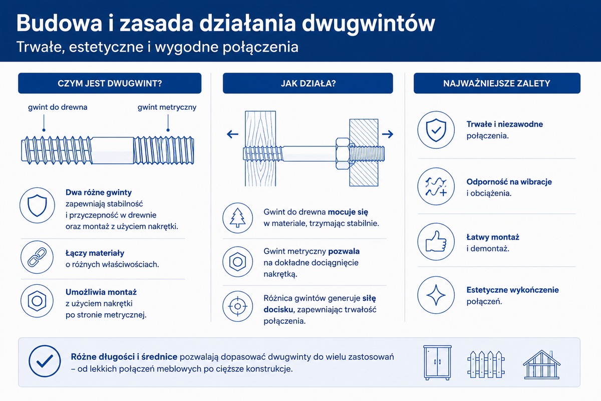 Budowa dwugwintów