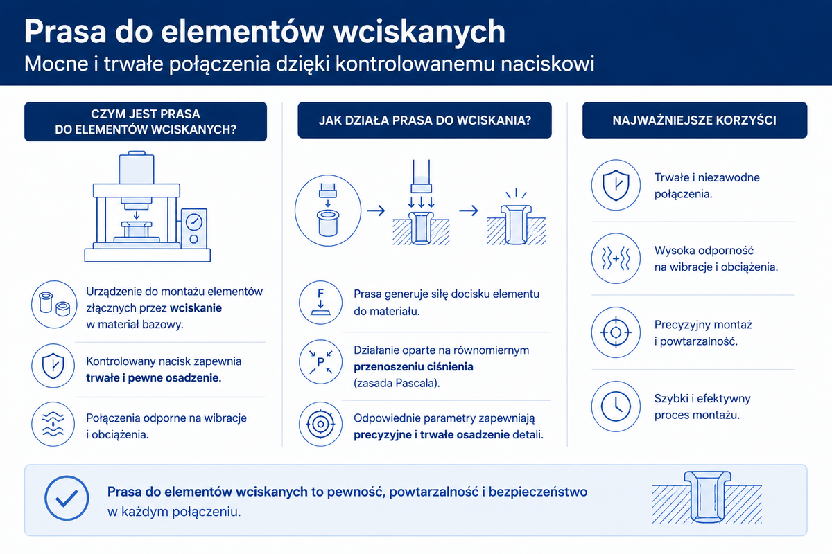 Czym jest i jak działa prasa do wciskania