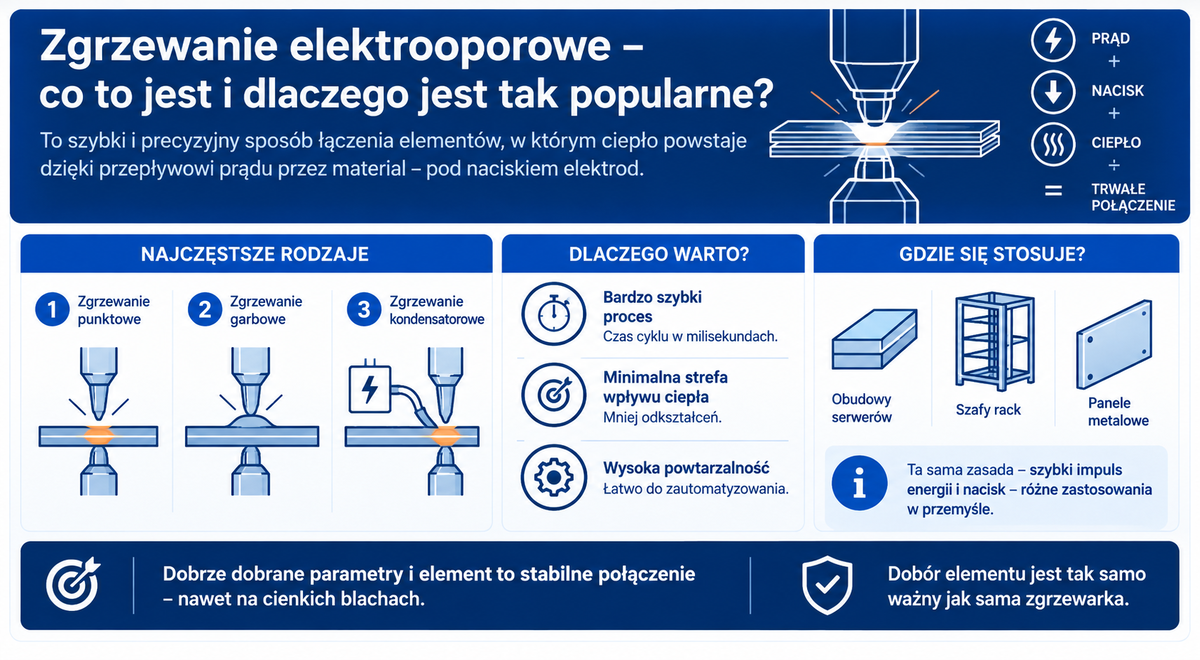 Zgrzewanie elektrooporowe – co to jest?