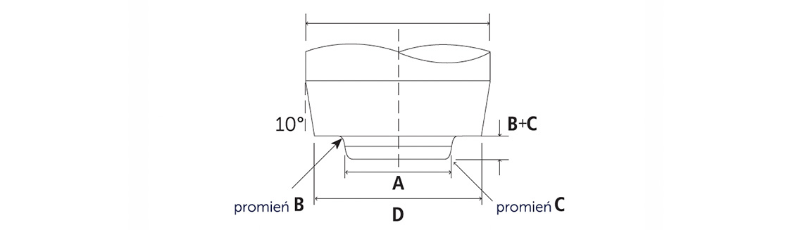 Nakrętka T-MINARB / T-MINOFF - schemat