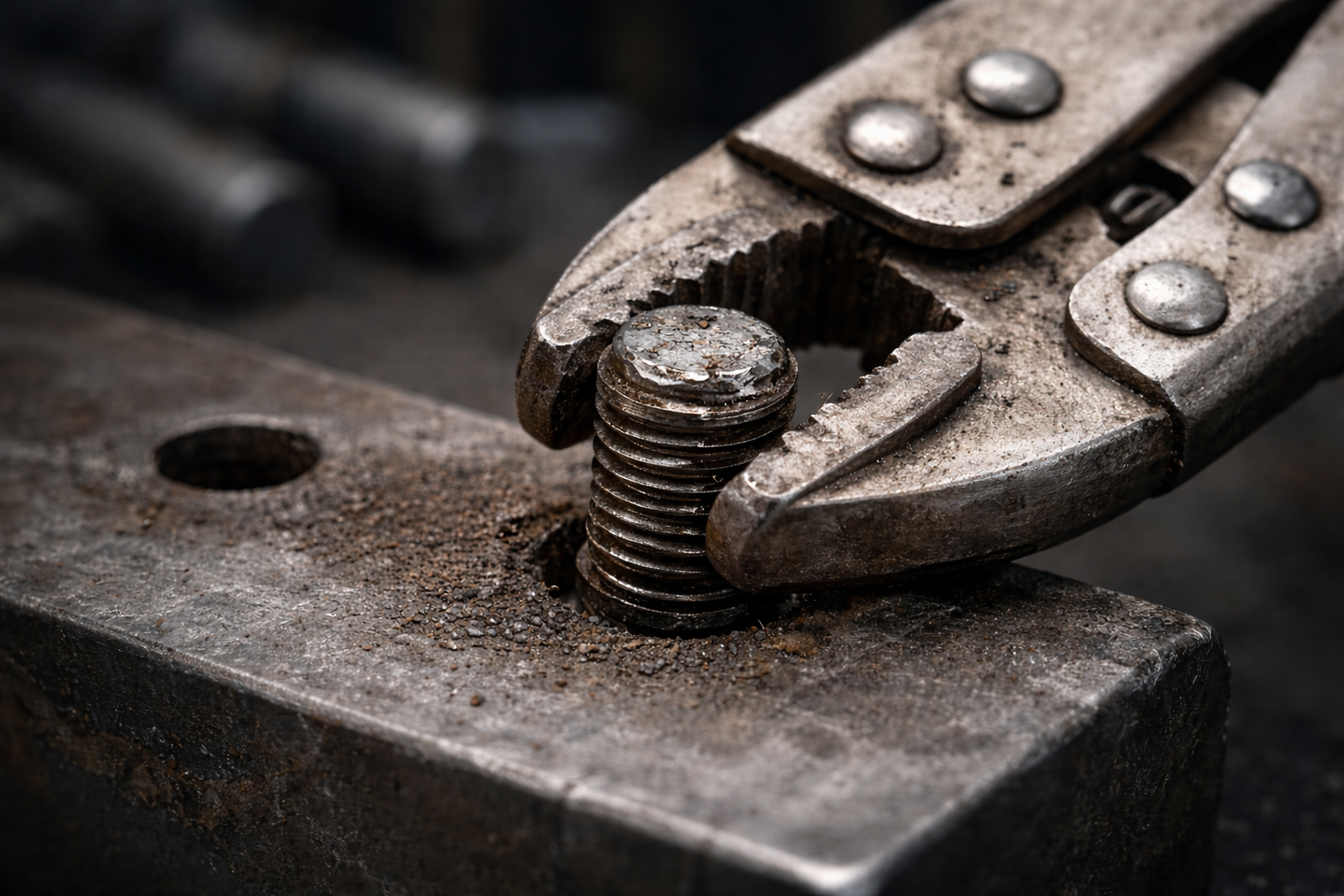 Jak odkręcić wyrobioną śrubę krzyżakową