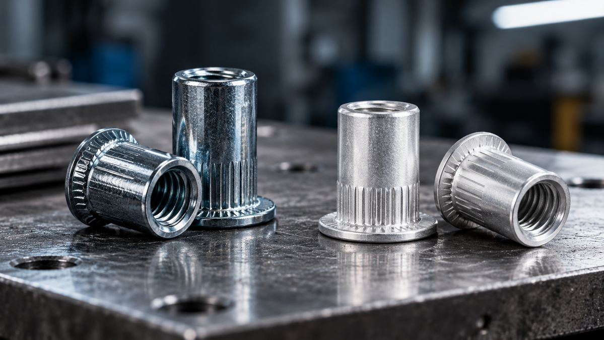 Nitonakrętki stalowe czy aluminiowe?
